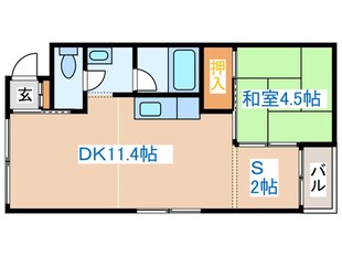 山の手Ｕ－Ｈouseの物件間取画像